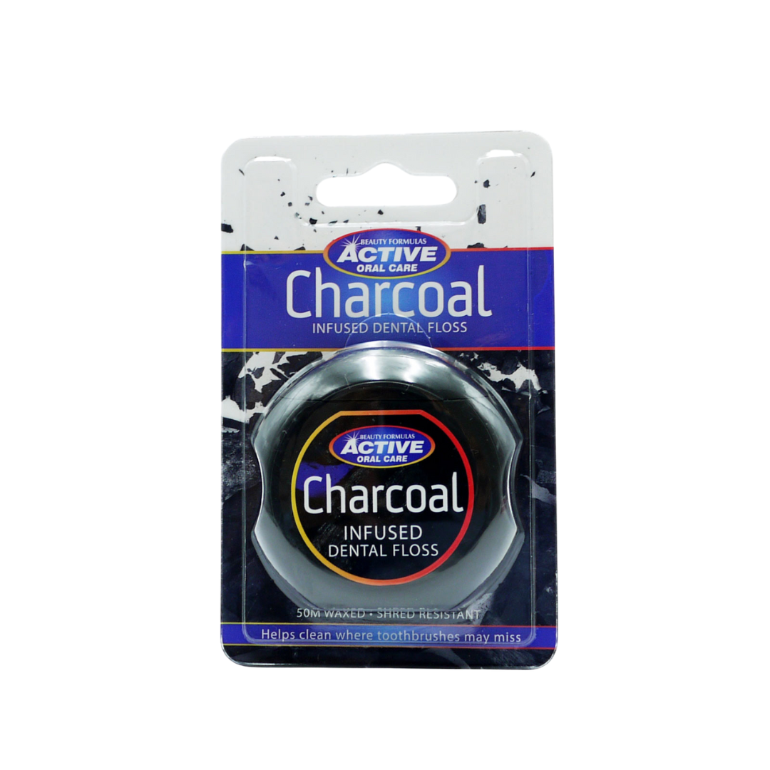 Beauty Formula 50m Charcoal Infused Dental Floss | High Quality Tissue Product Online - Product Image Beauty Formula 50m Charcoal Infused Dental Floss | High Quality Tissue Product Online - Product Image